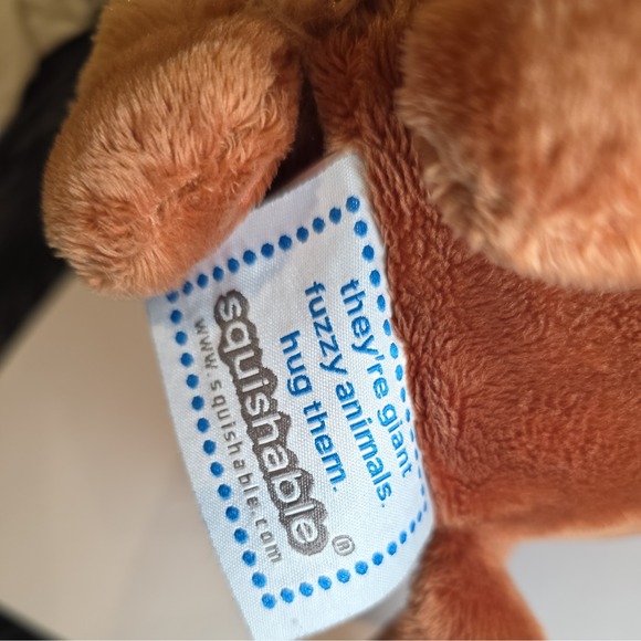 Squishable Wiener Hot Dog Soft Dachshund Plush 20" Stuffed Animal Toy Hotdog - Picture 6 of 6